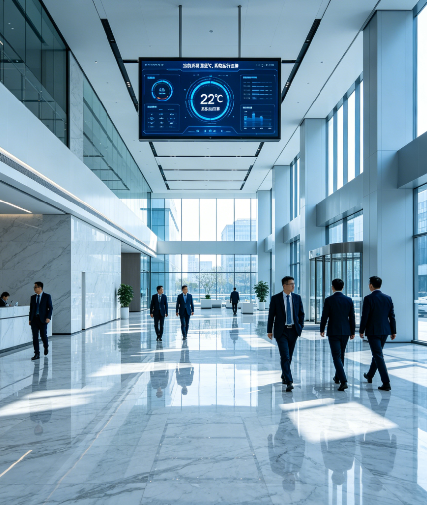 绍兴县 贺哒商用节能电采暖工程系统